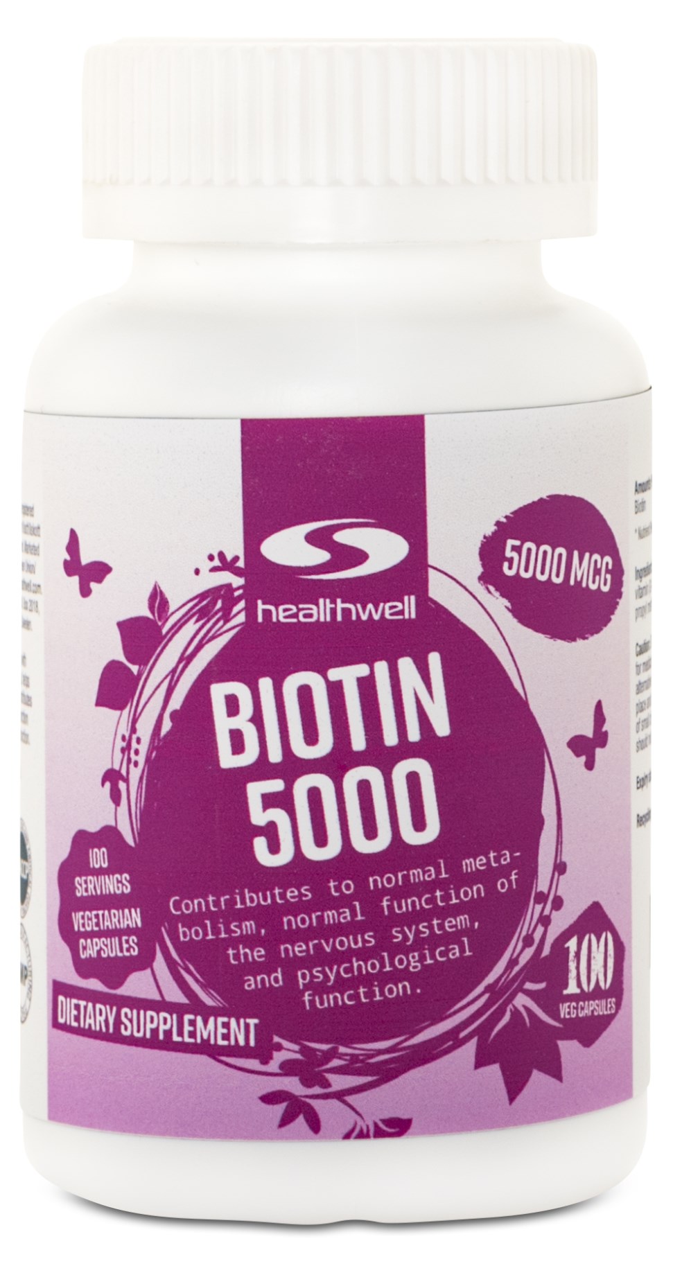 Biotin 5000 | Extra high-dose | Healthwell.com