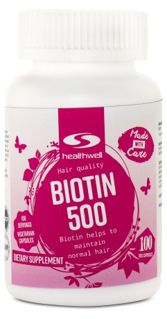 Biotin 500,  - Healthwell