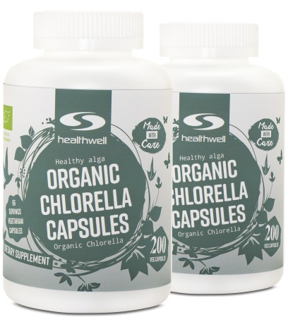 Chlorella Capsules ECO - Healthwell