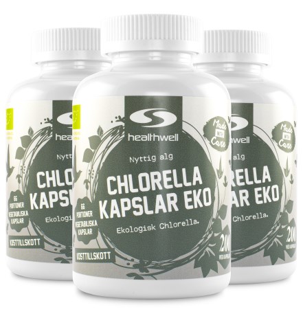 Chlorella Capsules ECO - Healthwell