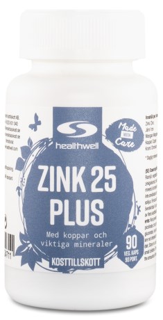 Zinc 25  Plus,  - Healthwell
