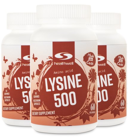 Lysine 500,  - Healthwell