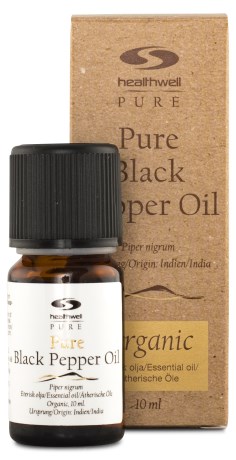 PURE Black Pepper Oil ECO,  - Healthwell PURE