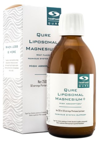 QURE Liposomal Magnesium+ - kopia,  - Healthwell QURE