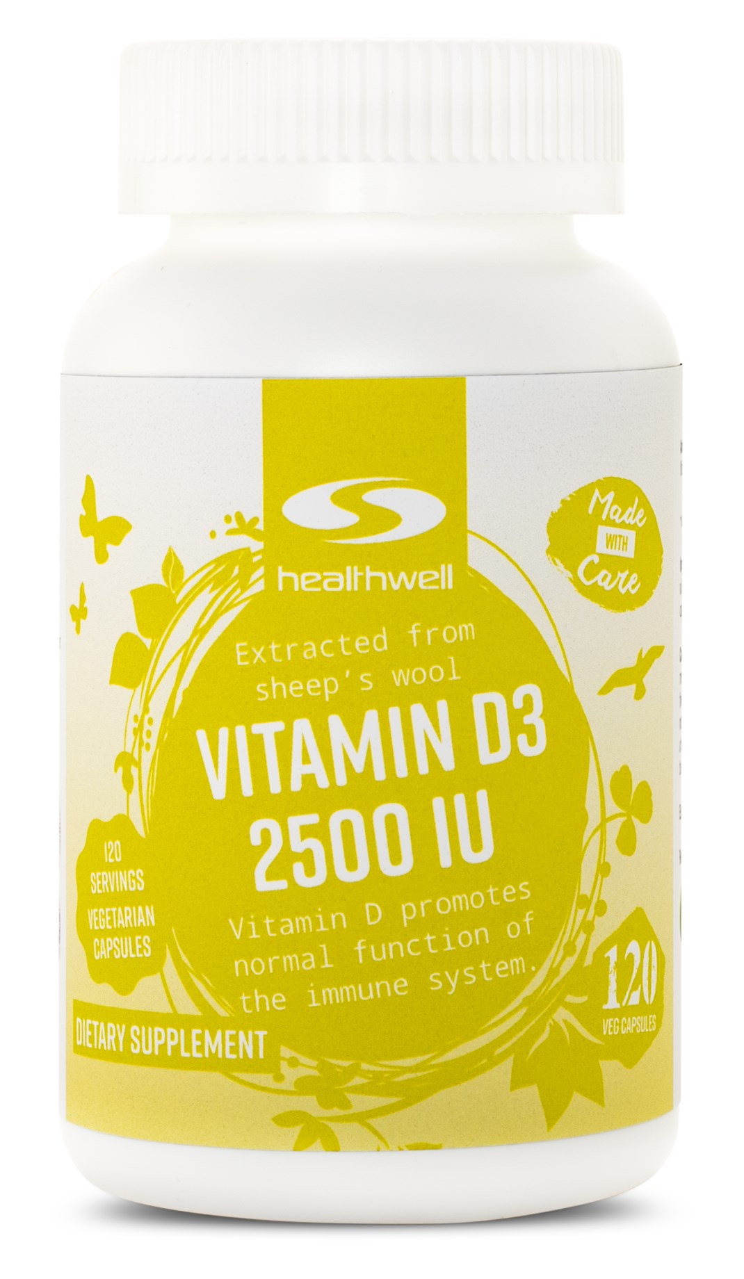 Vitamin D3 2500 IU Optimal dose of vitamin D