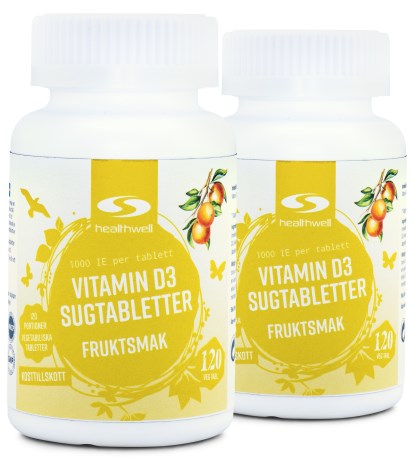 Vitamin D3 Lonzenges,  - Healthwell