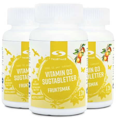 Vitamin D3 Lonzenges,  - Healthwell