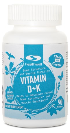 Vitamin D+K,  - Healthwell