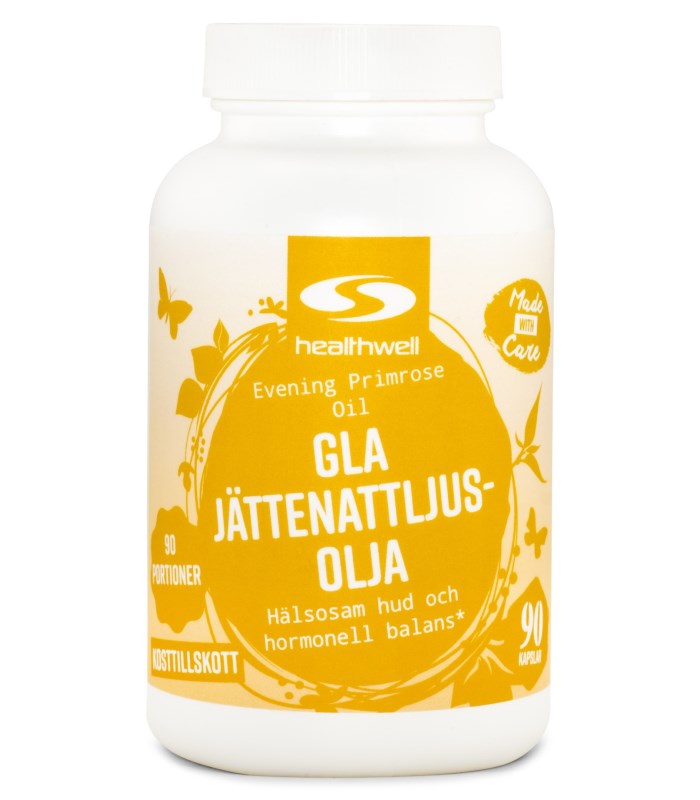 GLA Evening primrose oil capsules,  - Healthwell