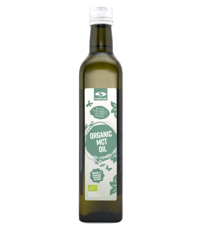Organic MCT Oil, - Healthwell